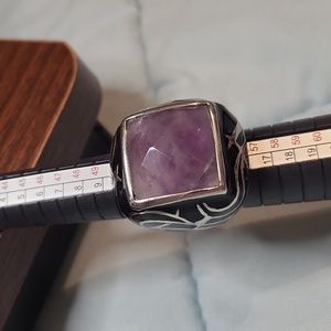 Stainless steel funky big ring